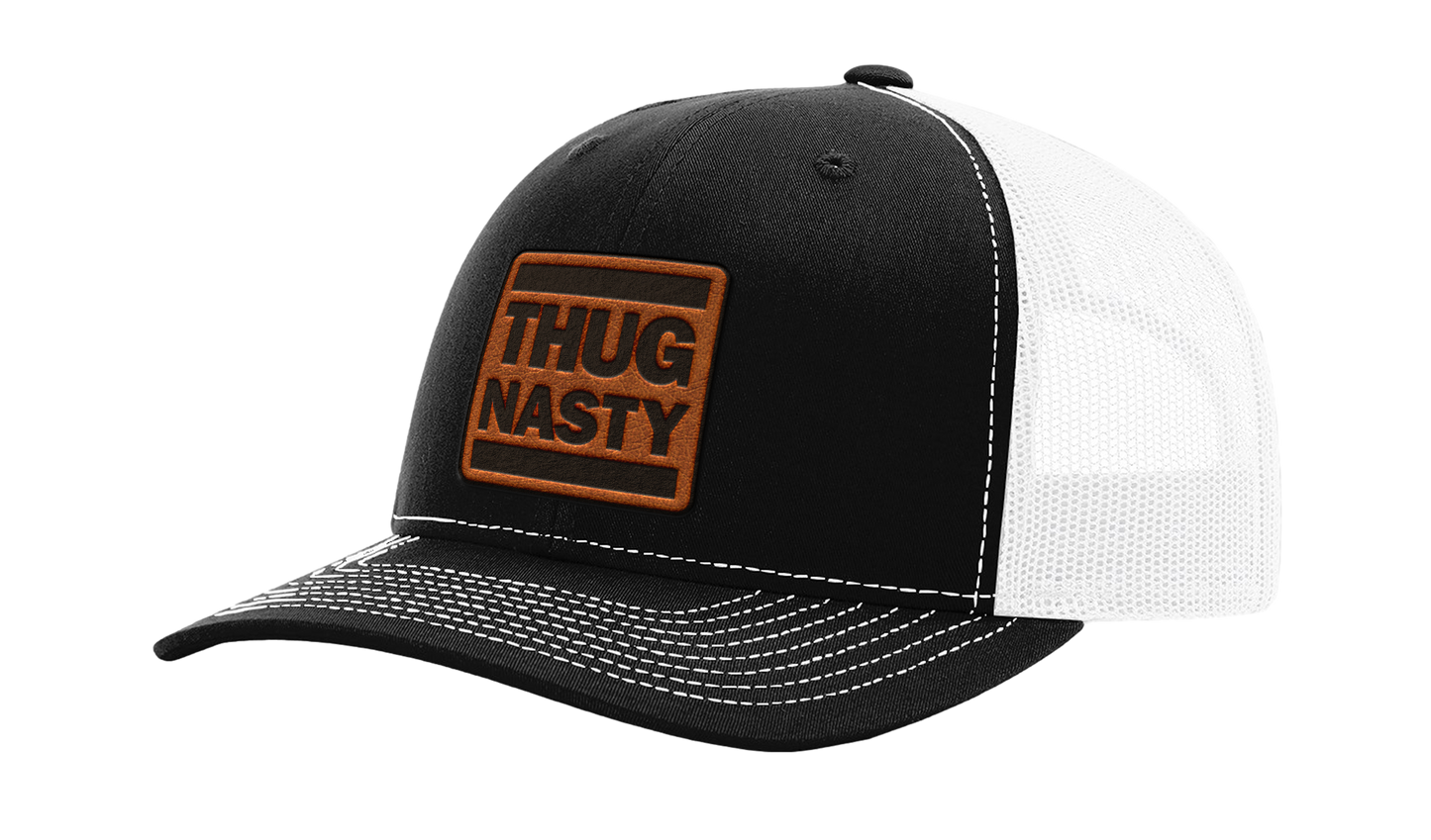 ThugNasty Premium Raw Leather Patch Hat
